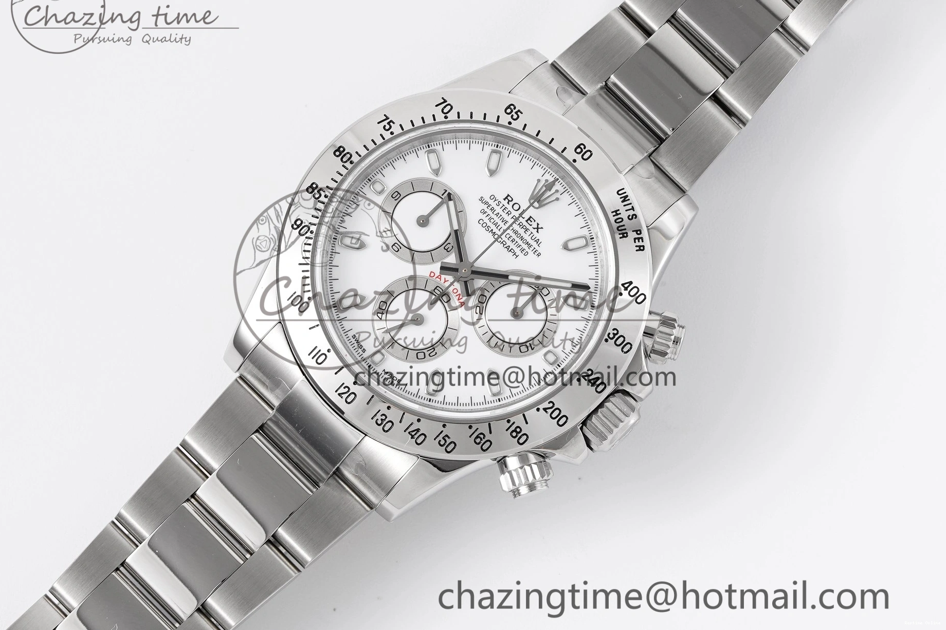 0210 AllSeason Daytona 116520 KING 1:1 Best Edition White Dial on SS Bracelet SH 1913